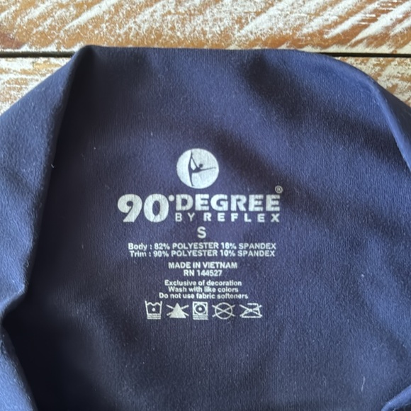 🧘🏻‍♀️Side Split Navy Bootcut Flare Leggings🧘🏻‍♀️ ~small - Picture 15 of 15